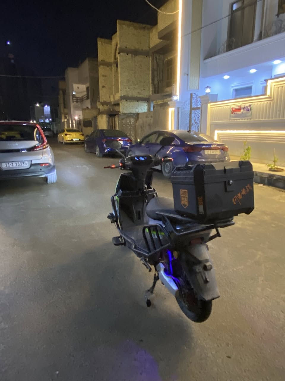 سلام عليكم  دراجة نوع koREA_MR  شحن بطاريات ليثيوم. دراجة. ستخدام. شهر.      دراجة. جديدة. عملية. سرعة 120 رقم  ***********
