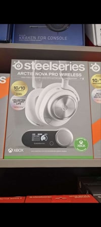 Steelseries arctis nova pro wireless xbox سماعات اوبن بوكس بعدها جديده...