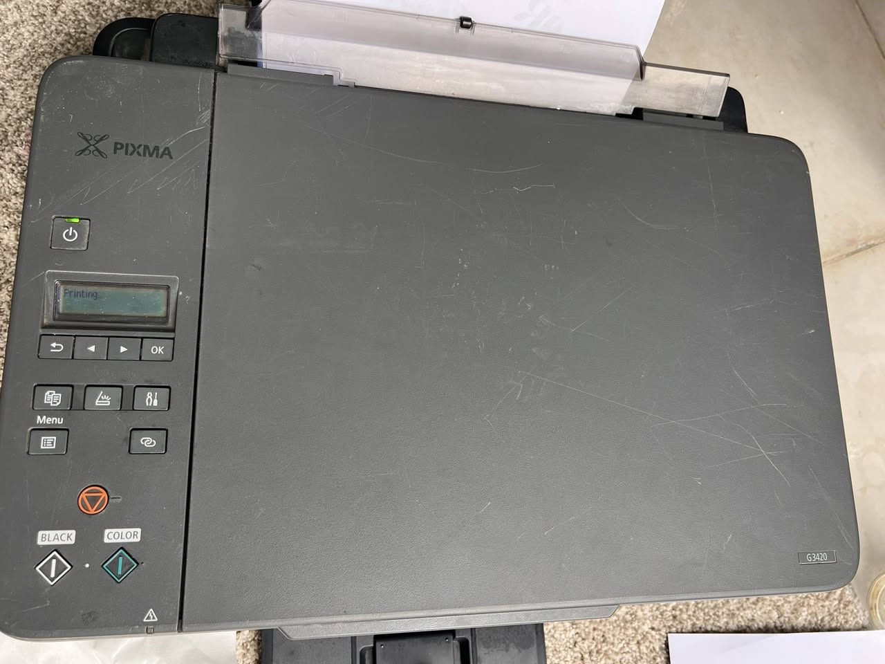 طابعه كانون G3420 تطبع اسود وابيض ماعرف شنو مشكلته السعر 90 موجود توصيل


**إذا كنت صاحب هذا الإعلان وتريد حذفه لأي سبب، رجاءا أرسل رسالة إلى الدعم الفني**