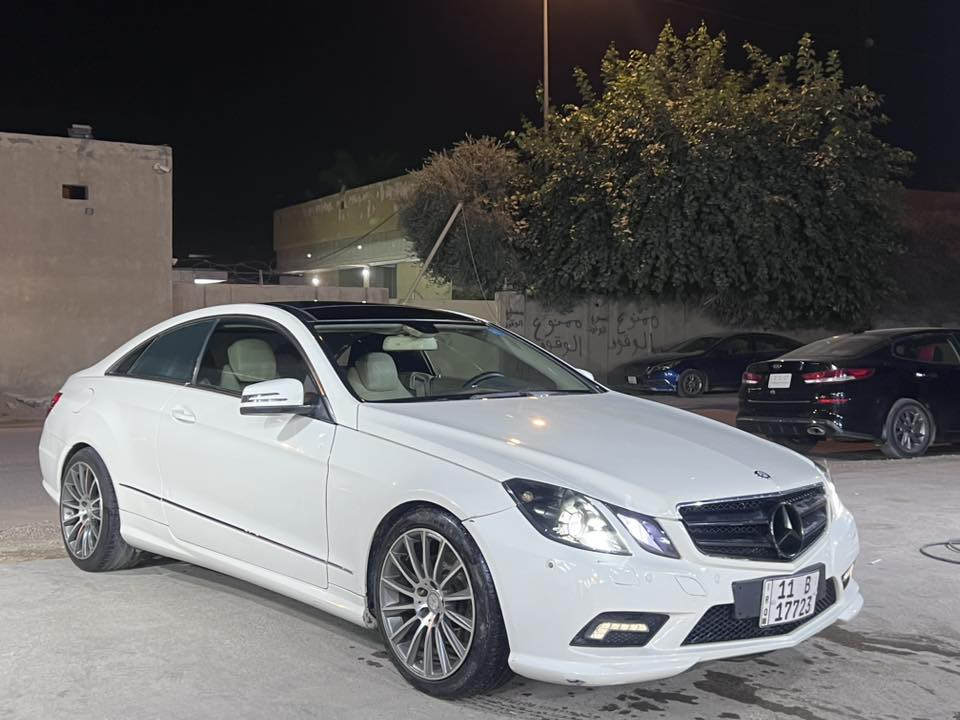 للبيع مارسدس E350 كوبي شبابيه 
موديل 2011 مواصفات فول حلوه وجاهزه سنويه جديده باسمي مكاني حله 145 ومجال قليل
***********
