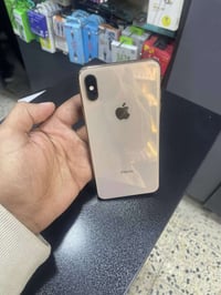 ايفون اكس ماكس ذاكره ٢٥٦ GB بطاريه ٧٧ بلاديه  شرق اوسط دبل شريحه خطين ...