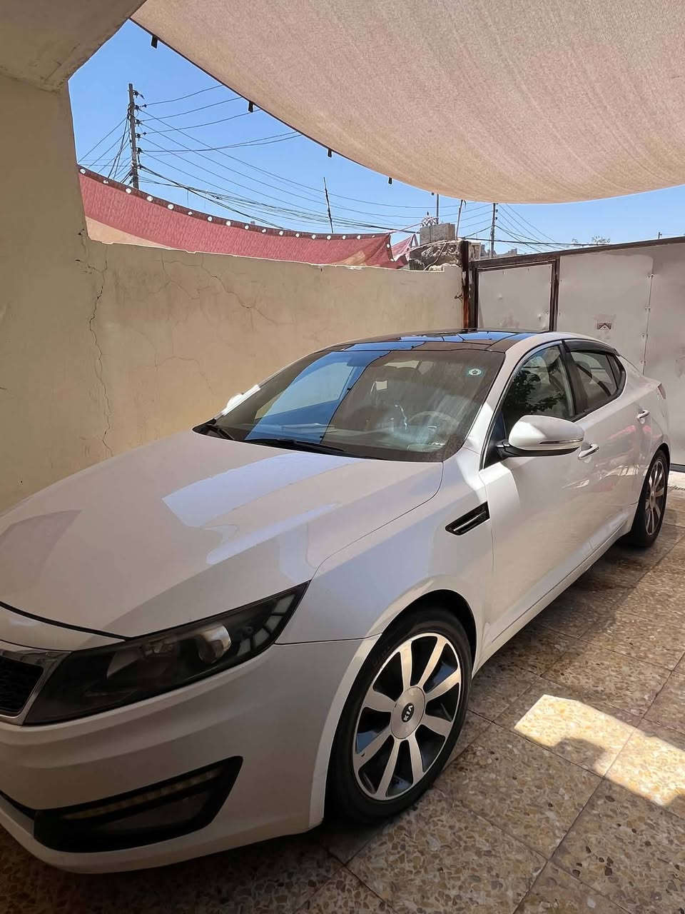سلام عليكم
اوبتما خليجي موديل 2012 

فول واحد على واحد 
مكينه 2000 دوش

تبريد ثلج

تخم تاير جديد

ماشيه 160 وقابله لزياده

السونار موجود بل منشور
سعر 135 وبيه مجال 

رقم بغداد تحويل ثاني يوم 

رقم الهاتف ‏‪***********‬‏
