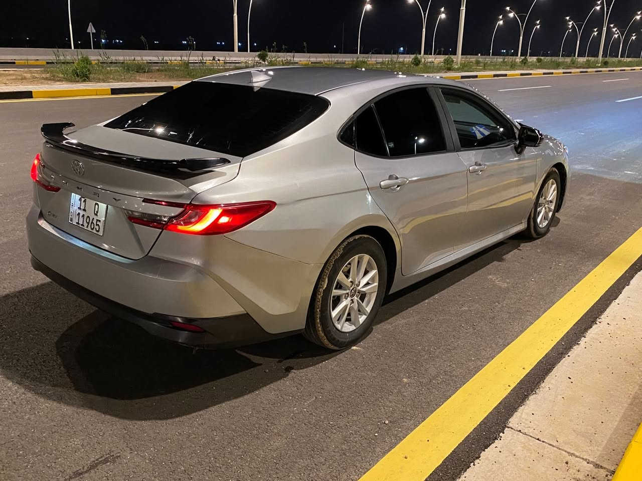 تويوتا كامري 2025 
مواصفات LE أمريكي 

رقم بغداد 🇮🇶 
محرك 2.5 هجين
ماشيه 15,000 مايل  
 ضرر جاملغ وقبغ جنطة 
السعر 190 $وبيها مجال 

📍الموقع :سامراء 
📞للاستفسار :***********
