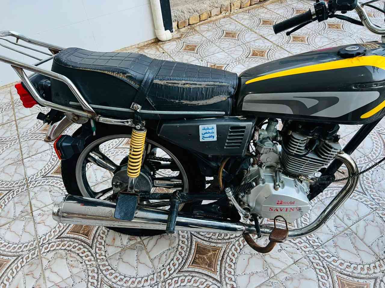 السلام عليكم
دراجة للبيع سيفان 2020اوراق كاملة

كهربائيات كلها شغاله مكاني بابل الحمزه الغربي ***********
السعر 350 وبيها مجال
