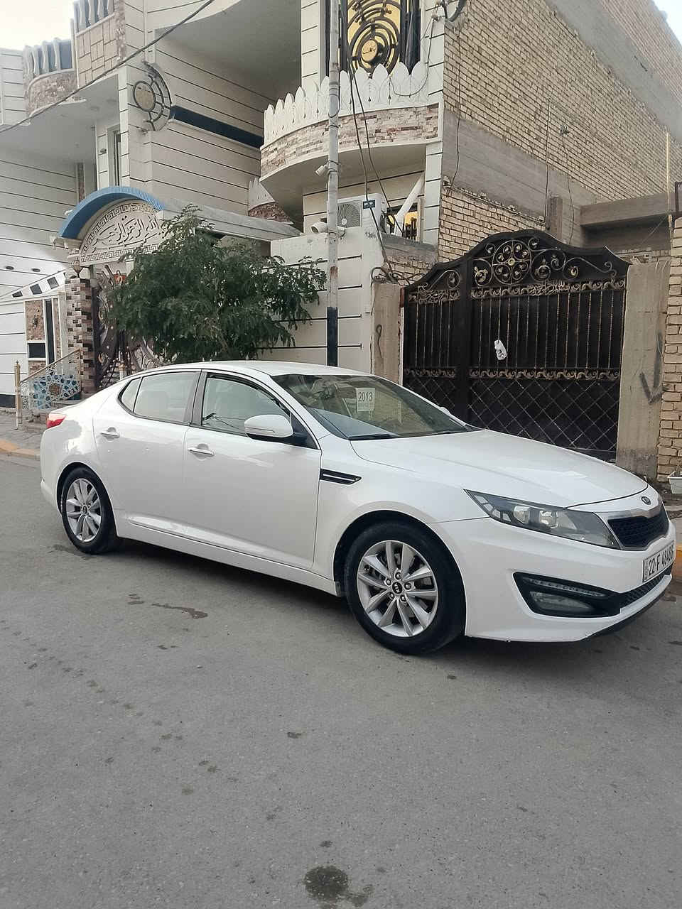 كيا اوبتيما
موديل 2013
سيارة جاهزة ومكفولة من عده البارد الموضح بالسونار 
كير و محرك خير من الله 
تخم تاير 
كفالة عامه 
السيارة جاهزة للاتصال على رقم التالي
***********
