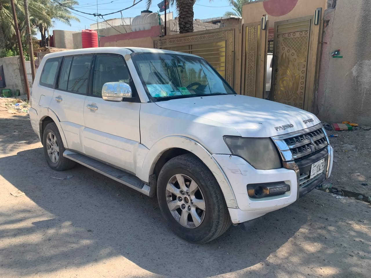 ‏سلام عليكم باجيرو للبيع مديل تسعة ￼ حادثةچافيه ￼ بسمي ￼ رقم ساقط  مكينة بيها خيط تبخير ￼ مرؤوس حسب القناعة ***********￼￼
