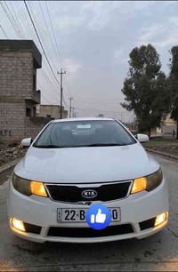 كيا سيراتو 2012 للبيع   السيارة بدون ضرر بدون صبغ   فقط ربع باب السايق...
