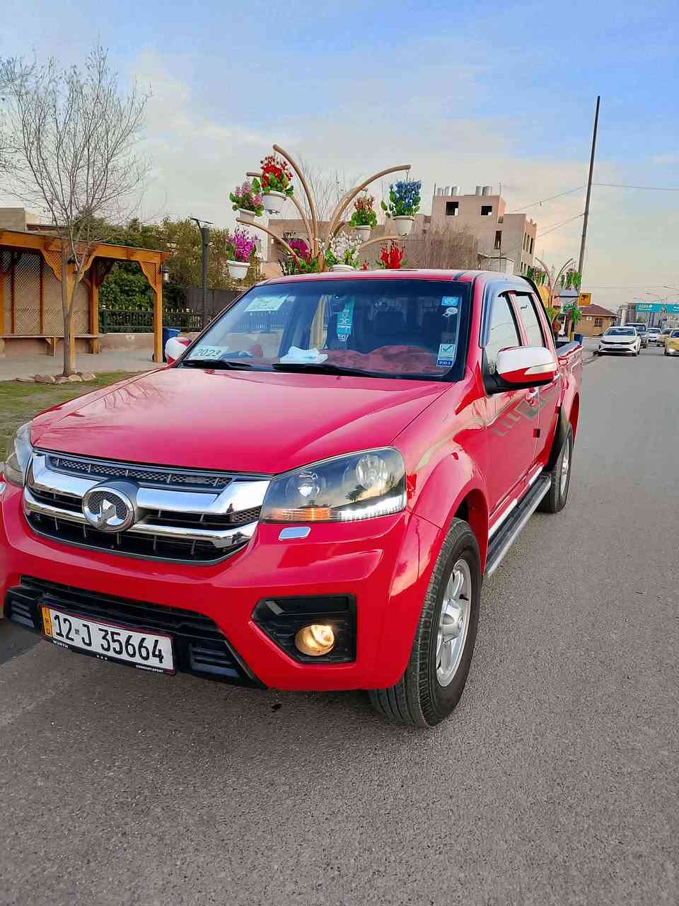 كريت ويل موديل2023ماشي40حقيقي
رقم نينوى مصطرا جديد بسمي شرط التحويل كابون بانزين 
فول واحد على واحد فقط كير عادي 
مكينه باجيرو 2400 شرط مامفتوحه
كير شرط 
جامات كهرب 
حساسات خلفي امامي 
كشنات كهرب+جلد
مري كهرب+شفط
تحكمات ستيرن 
اربعه4دسك
شاشه+كامرة
كهربايات كلها شرط 
فقط بيها قطعتين صبغ بدون دواخل شرط 
مكان موصل الايمن #السعر120بي_مجال 
***********
***********
