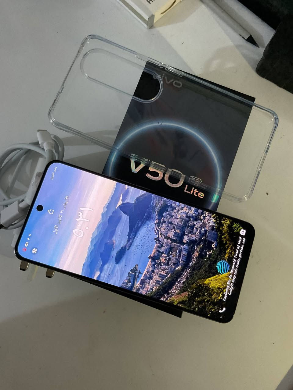 vivo v50 lite 5g
الجهاز جديد مشحون مره وحده بعده ب الوكاله بعده بلزكه مال شركه ما بي لزكه الجهاز كلشششش نضيف يعني جديد مشحون مروه وحده معروفه مواصفاته 90 واط 
ذاكره نص تيرا 512 +24 
شاشه 144 هرتز 
جهاز مكفول من كلشي بعده جديد السعر 350 وبي مجال الجديد ب 425 شراي اتصل او راسلني ***********
