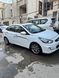 اكسنت موديل 2014 على وضع الشركه بسمنه رقم بغدادالسياره جديده ماشيه 60 ...