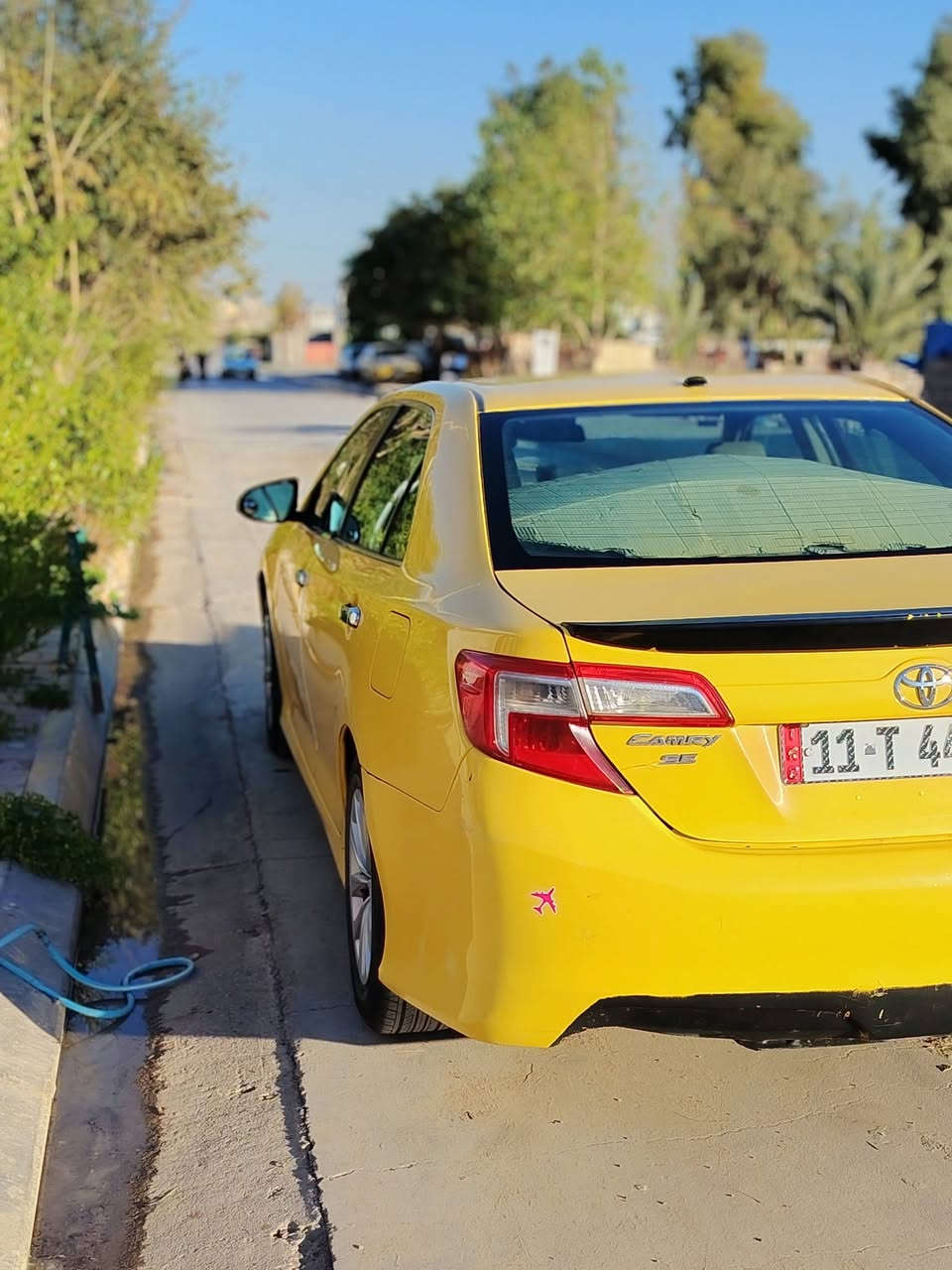 كامري موديل 14 وارد أمريكي حادثها فقط بونيد مبدل بدون داخل سنويه جديده كير مكينه بل شرط حداديه جديده سياره مكفوله من دعاميه للدعاميه تبريد شرط السعر ١٣٥ وبيها مجال  مكاني كركوك ***********/***********
