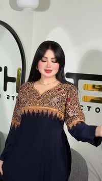 دشاديش كشمير • تطريز غباني • مقاسات L/XL/XXL