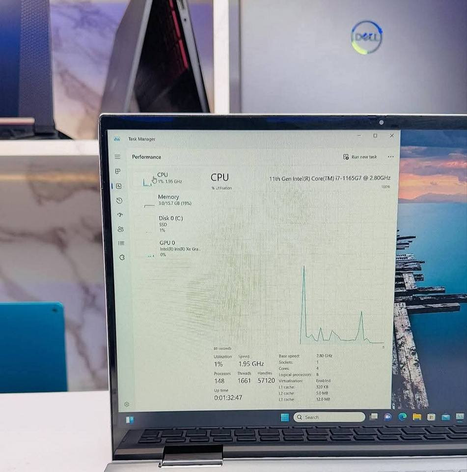 للبيع لابتوب ديل لمس 360 درجة  مواصفات قوية ونظافة فول
💻 Dell Inspiron 7506 2-in-1 (يتحول إلى تابلت)
🔹 المواصفات:
• المعالج: Intel Core i7 الجيل 11 
• الرام: 16GB
• التخزين: 512GB SSD Samsung
• الشاشة: 15.6 إنج 4K Touch تدعم 360°
• كرت شاشة خارجي: Intel Iris Xe Max 4GB
• كرت شاشة داخلي:  8 Intel Iris Xe

📌 مناسب للهندسة، التصميم، البرمجة، والأعمال الثقيلة

السعر 735 مع توصيل مجاني بغداد, العراق


**إذا كنت صاحب هذا الإعلان وتريد حذفه لأي سبب، رجاءا أرسل رسالة إلى الدعم الفني**