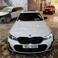 بي ام دبليو 330 i  موديل 2022  ماشية ٥٦ الف كيلو فول فول مواصفات  حادث...