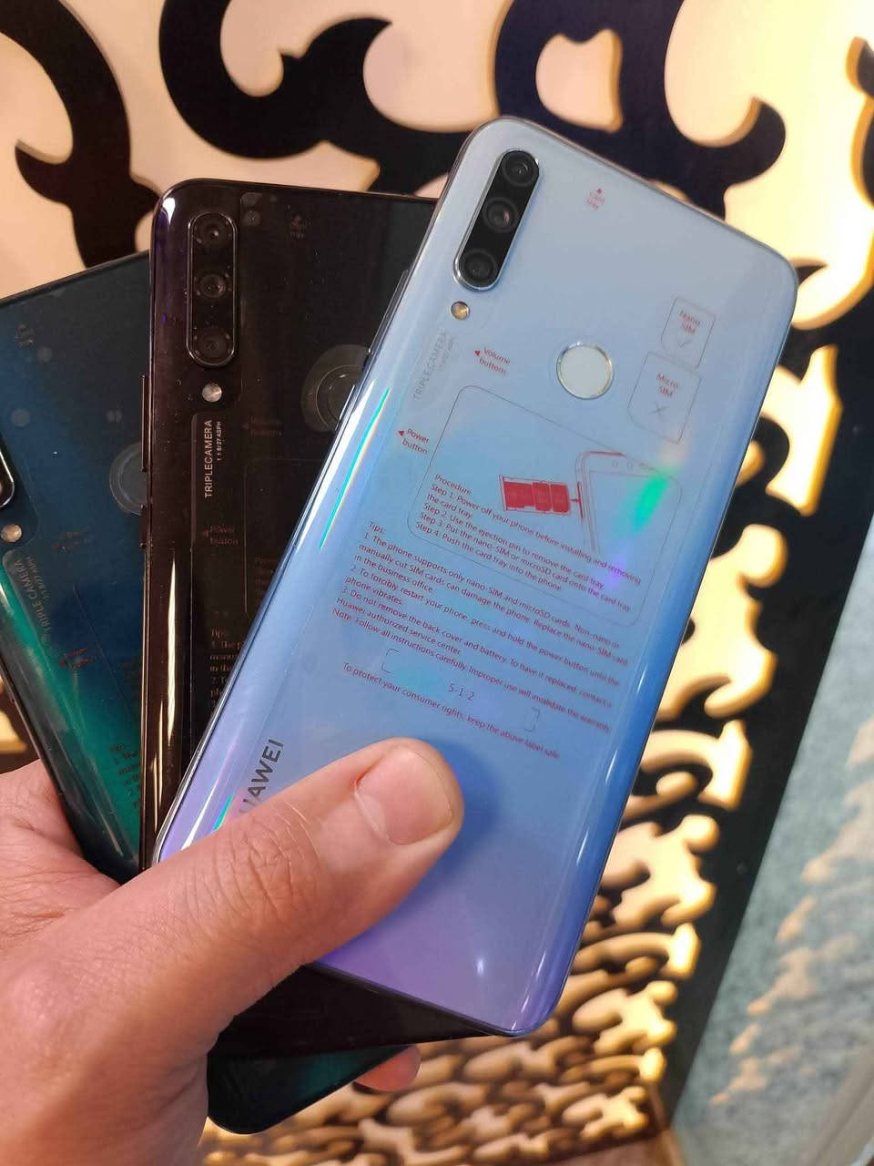 هذا اول هاتف اجه بكاميرا منبثقه من هواوي
▪️هواوي Y9 prime 2019▪️
متوفر 🔸جملة 🔸مفرد 
🔴 سعر المفرد (( 120 الف ))
كامل الملحقات
🔹الذاكرة ١٢٨ كيكا  مع رام 6 كيكا
🔹المعالج: ثماني النواة Hisilicon Kiri  تكنولوجيا 12 نانو
🔹الشاشة: 6.59 بوصة بدقة FHD+ 
يحمل كل التطبيقات والالعاب كاميرا أماميه منبثقه بدون نوتش
العنوان/ بغداد - زيونة - شارع الربيعي  - مول دريم ستي 
🚕متوفر توصيل الى جميع محافظات العراق 
اذا تاخرت بالرد اتصل أو راسل  
***********
واتساب 
*********** بغداد, العراق
