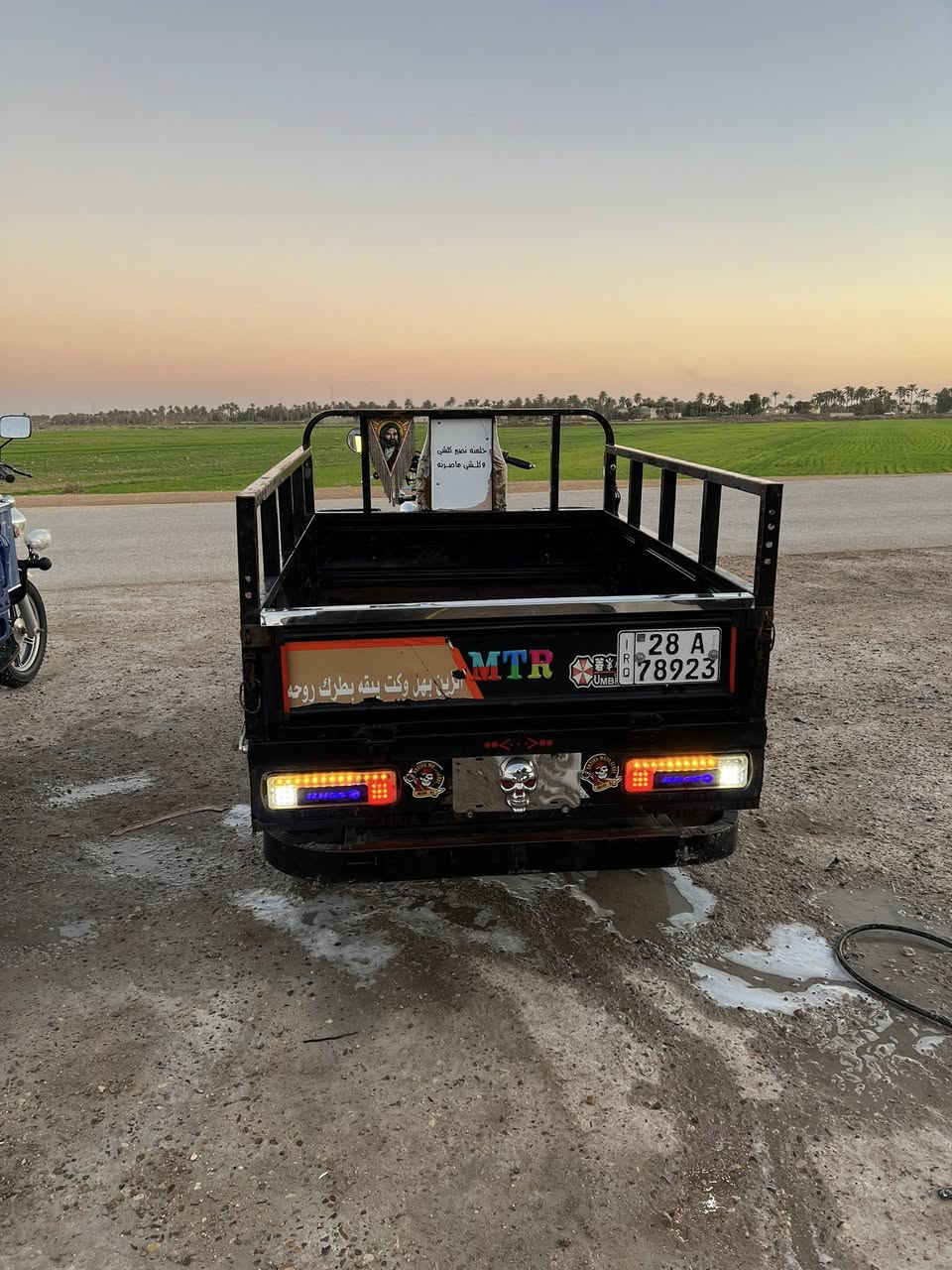 سلام عليكم ستوته للبيع موديل 18محرك 23تاير امامي اليوم شاده ورك جديد باتري جديد تانكي جديد الله شاهد ماعايزه شي ربع ماذب عليه كهربائيات كله شغاله رقم بسمي الستوته مداور ثاني يوم ستوته نضيفه احله من الصوره بعد الشراي بلخدمه رقم التليفون ***********المكان نجف مشخاب
