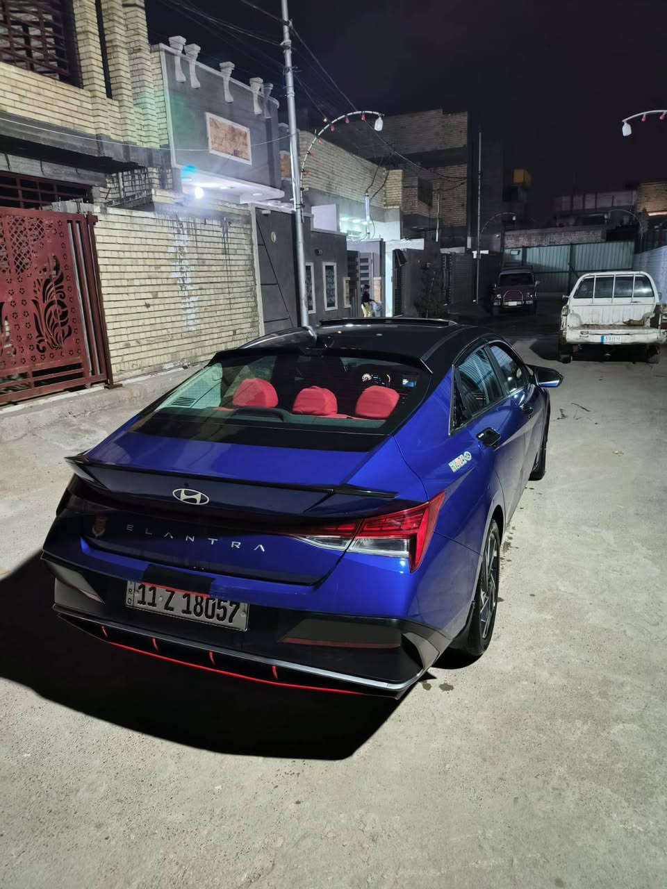 الانترا مديل ٢٠٢٤ وارد امريكي 
حادث بصيط دعاميه والايت مكسور 
وبيه براد كد شبر جاملغ الايمن 
محرك ٢٠٠٠ دوش ماشيه ٥٠٠٠ 
رقم بغداد سياره بسمي تحويل ثاني يوم
سنويه هزه جديده 
مكان السياره بغداد الكماليه 
عارضه ١٨٠ ورقه 
اي ستفسار ***********
