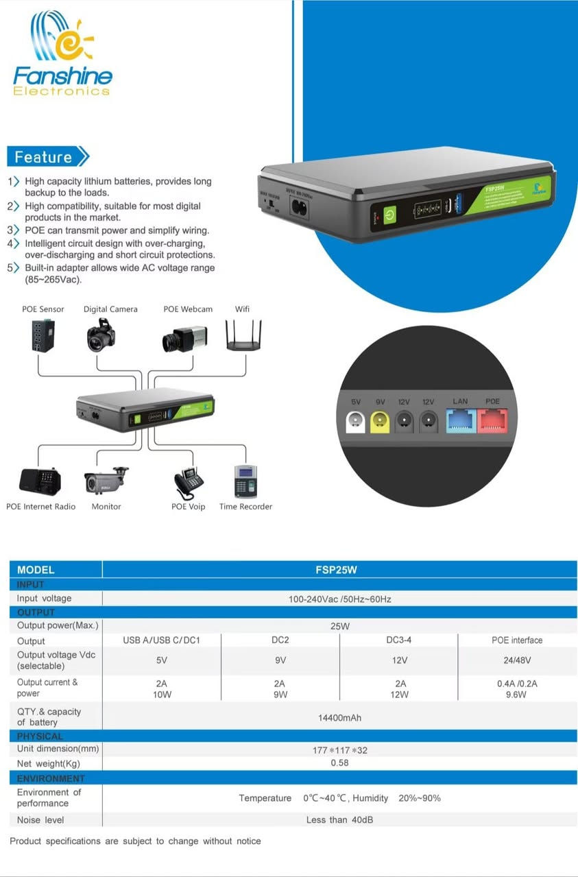 Power your business with reliability and innovation ⚡
Welcome to cooperate with Fanshine — your trusted partner for UPS & Cable🌹🌹🌹


**إذا كنت صاحب هذا الإعلان وتريد حذفه لأي سبب، رجاءا أرسل رسالة إلى الدعم الفني**