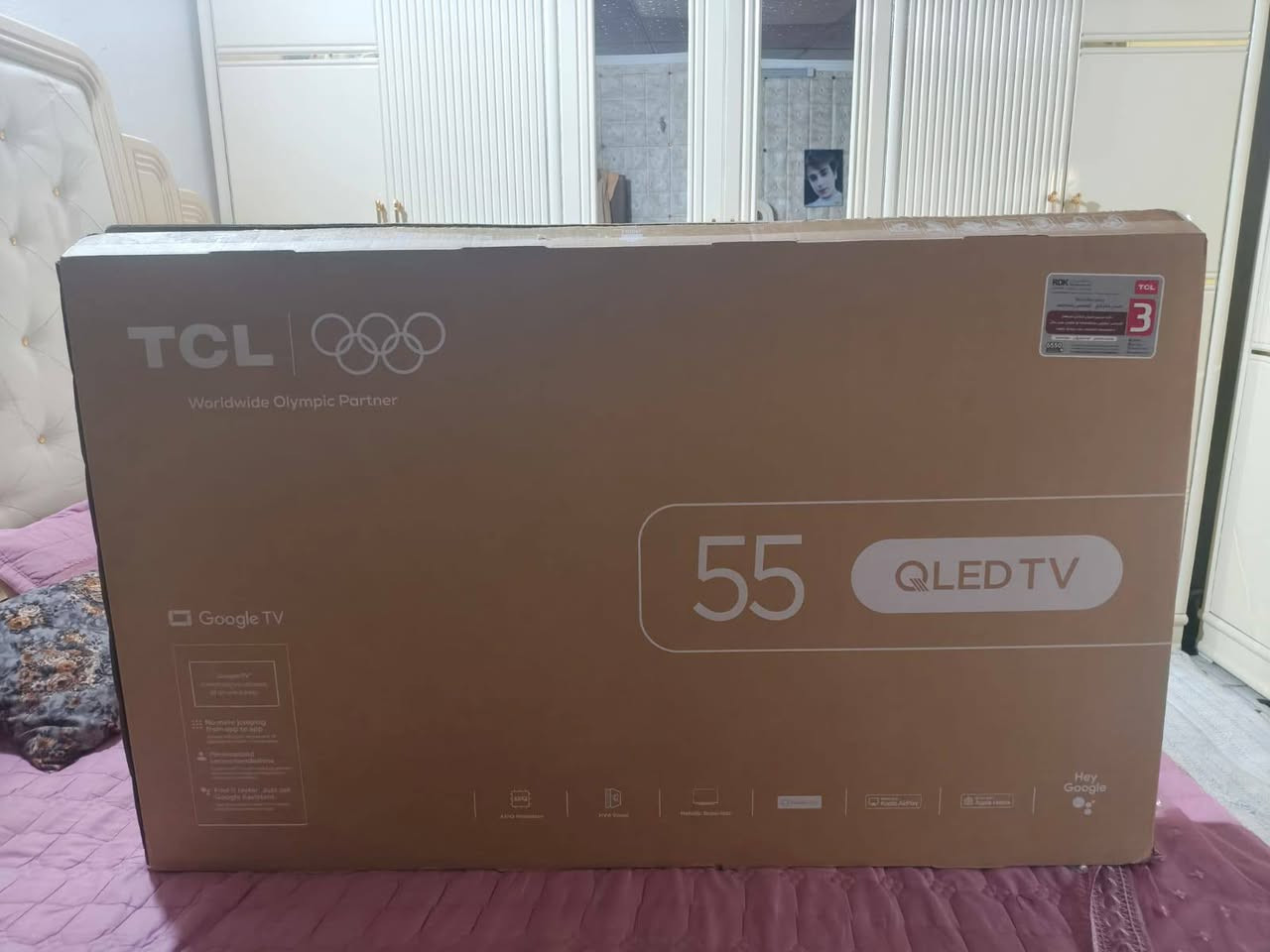 سلام عليكم
البيع يلازمه ستخدام قليل يعني حاله حال جديده 

احسن نوعية  TCL 

  بل السوك و الصدار الجديد تجي تفحص بل البيت 

وبيه ضمان سنتين و 11 شهر 

السعر 600 وبيه مجال شي قليل 

***********

مكاني البياع تقاطع درويش
