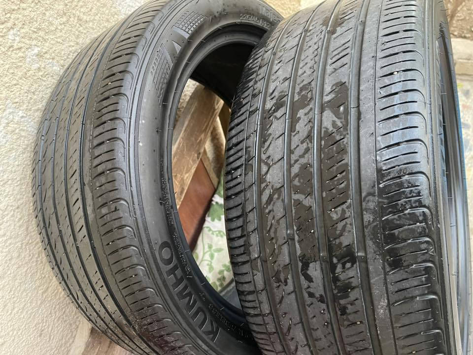 زوج اطارات مال فورتي  2024جدد نظافة ٨٠٪؜ واحد بي ركعتين وثاني مابي شي فتحتهن من سيارتي شديت صيني تخم المهم حجم 
225/45 R17 
يحتاجهن قيم و أخذ مكان حي اور 
***********
