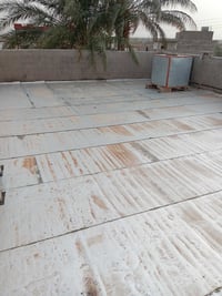 // يوجد لدينا عمل ايزوكام ورافكوت وفلانكوت وجير وماستك وصبغ وألياف وصب...