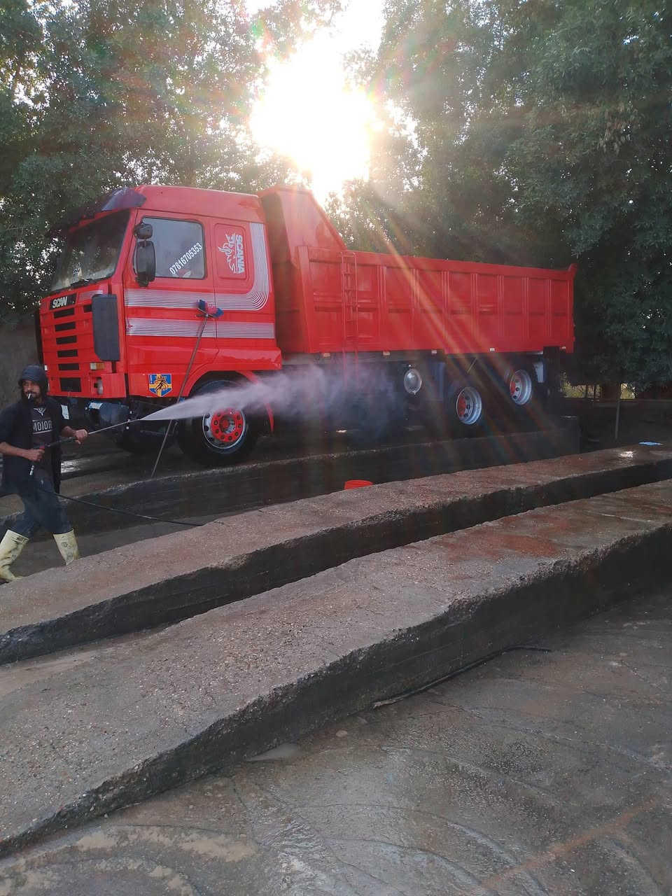 سكانيه 143 البيع جاهزه الشغل ***********
