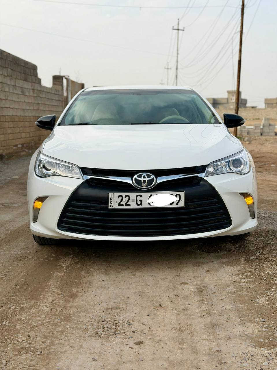 السلام عليكم للبيع كامري موديل 2016خليجي رقم اربيل دولي سنويه جديد هزه شرط التحويل سياره جاهزه مال جناي واحله من الصور طخم تايرات جديد صدر جديد كير محرك شرط السعر 135ويرهم مراوس حسب القناعه الشراي يتصل خاص مجاوب خابرني وتدلل ***********
