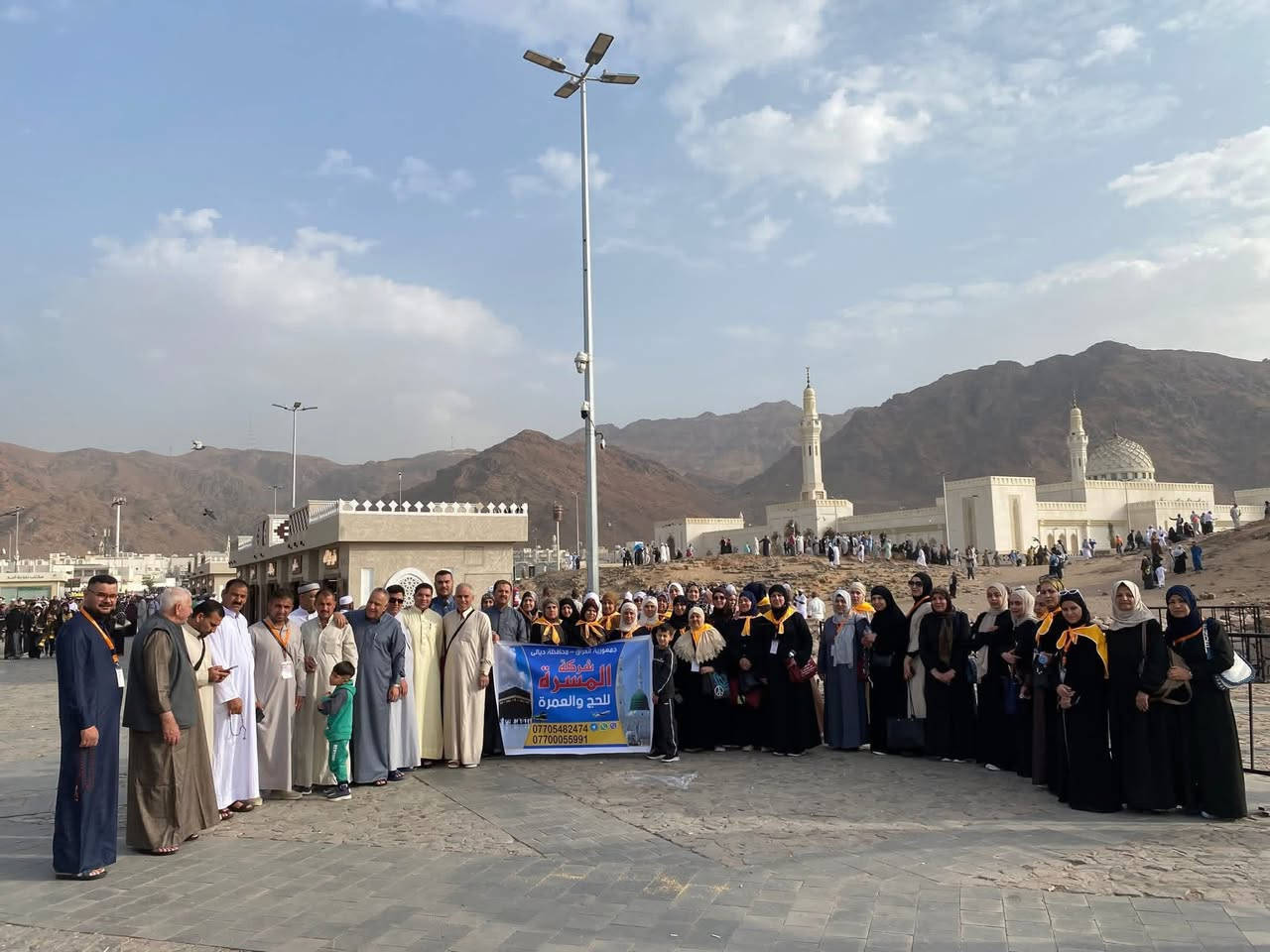 بسم الله وعلى بركة الله يعلن مكتب ضيوف مكه للحج والعمرة عن عمرة (شهر رمضان المبارك) ٤٠ يوم 
رحلة(اوائل رمضان) رحلة(أواخر رمضان)
 تاريخ الرحلة 2026/2/16 بأذن الله تعالى 
علمآ ان الاعداد محدودة فسارعوا بالحجز 
==================
فندق (اركان بكة) محبس الجن 
فندق (فيفيان) منطقة الششة مقابل مول بن داوود
فندق ( الرفاع ) العزيزية 
أرقى الفنادق وانسب الاسعار 
==================
عنوان مكتبنا
==================
بعقوبه جسر خرنابات 
للاستفسار والتسجيل الإتصال على الارقام التالية:-
***********  (الحاجة المتعهده ام مهدي))
نسأل الله سبحانه وتعالى التوفيق للجميع
