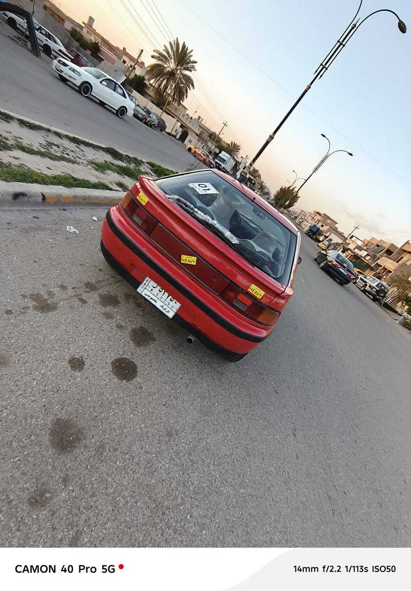 للبيع مازدا حجم 323 رقم ألماني سنويه عضم عاج وبطاقه بانزين بشرط الكير ولمحرك بشرط الوكالة وتحويل بشرط الغرامات مسجل وسمعات كهربيات كلها شغاله تخم تاير باتري جديد سياره حلوه وجاهزة مال بيت ومال جني سعرها 20 وبيها مجال بسيط عنواني كركوك📞‏‪***********‬‏

***********
