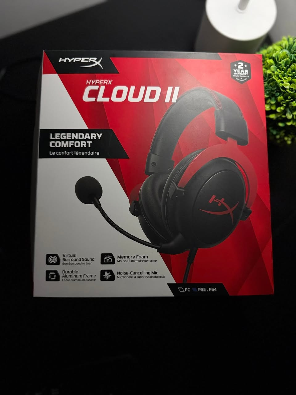 سلام عليكم
Hyper X CLOUD II
هايبر اكس كلاود 2
للبيع بـ 75 الف 
هسة مشتريها جديدة و جربتها مرة وحدة 

سبب البيع اريد كلاود 3


**إذا كنت صاحب هذا الإعلان وتريد حذفه لأي سبب، رجاءا أرسل رسالة إلى الدعم الفني**