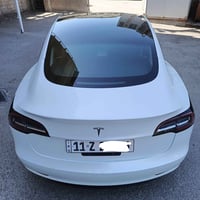 تسلا مودل 3 موديل 2023 السيارة باسمي المالك الاول تك ماطور  ماشية 23 ا...