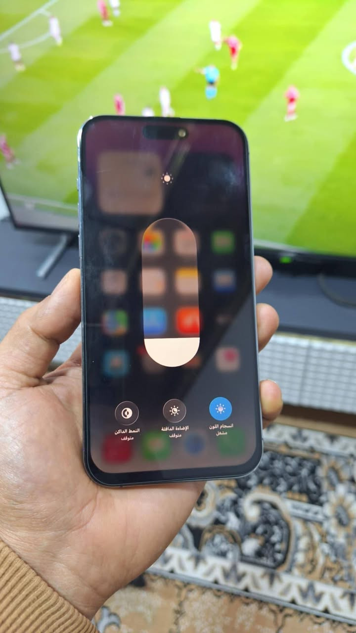 ايفون 14 برو ماكس 
ا
مبدل شاشة اصلية شرط((( سعرها 240 الف)))

جهاز شرق اوسط ذاكرة 128

بطارية 78 🔋 اصلية انسى الشحن  

بيع او مراوس السعر  630 الف


**إذا كنت صاحب هذا الإعلان وتريد حذفه لأي سبب، رجاءا أرسل رسالة إلى الدعم الفني**