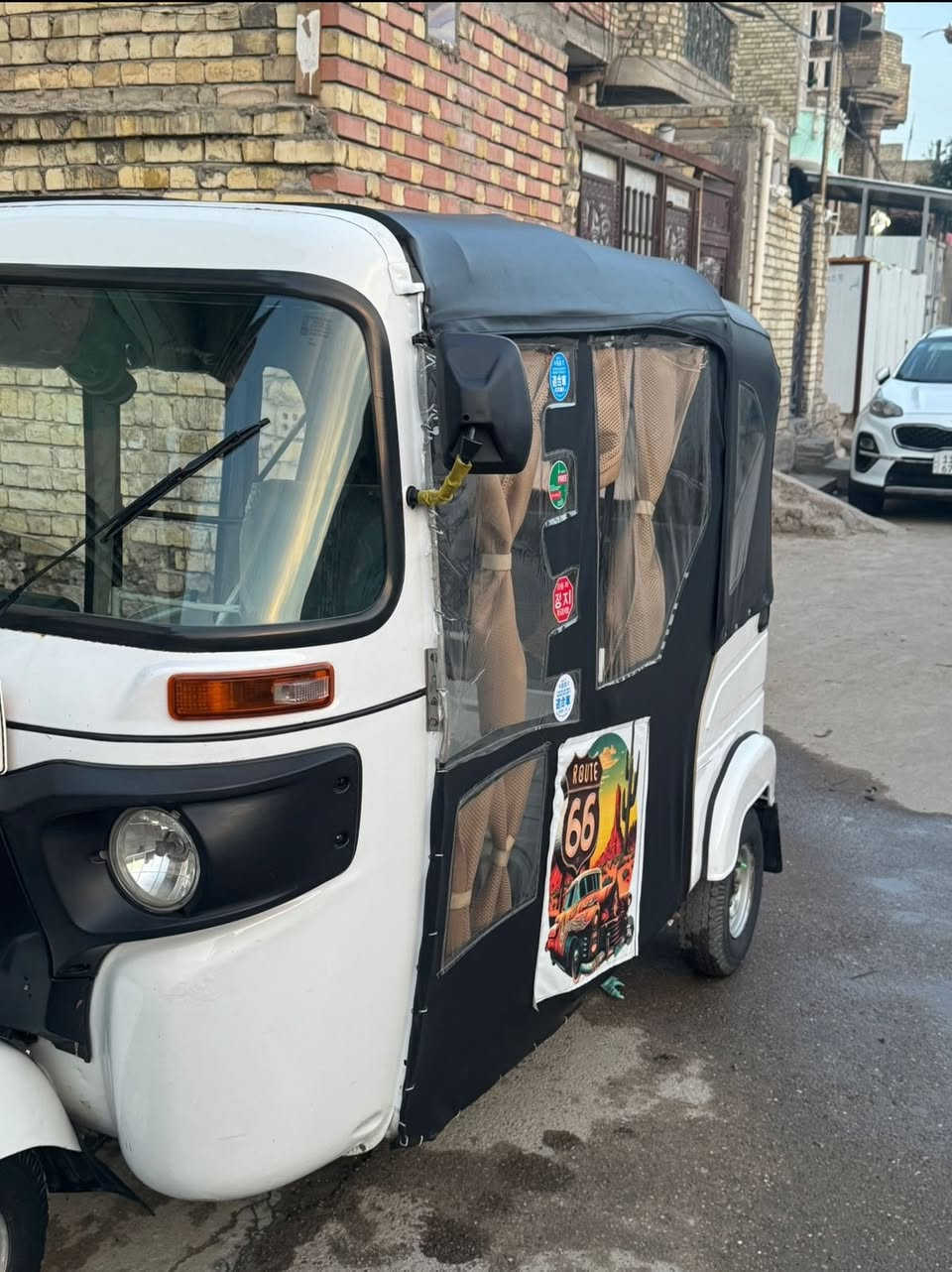 سلام عليكم تكتك موديل 21شهر6 معمره دوس فقط مكينه بستم وبوشه تكتك خير من اللّه سعر 8250 وبيهه مجال مكاني بغداد مدينه الصدر
*********** 
وتساب وتصال ؟
ا
