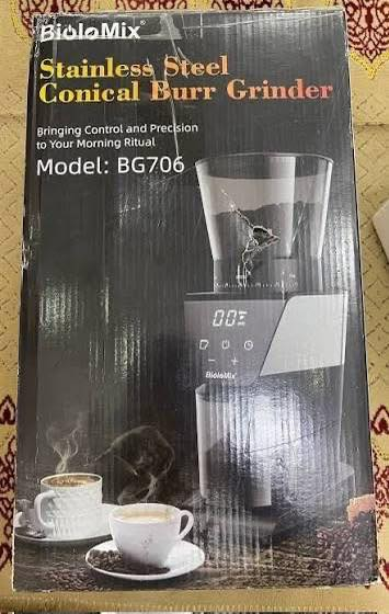 السلام عليكم
طاحونة قهوه BiOIOMiX
مستخدم كم مره بعده جديده
او يعتبر فحص 
السعر 40 الف 
بوجد توصيل 
التواصل خاص


**إذا كنت صاحب هذا الإعلان وتريد حذفه لأي سبب، رجاءا أرسل رسالة إلى الدعم الفني**