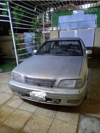 تويوتا كامري موديل 1995اللون رصاصي فضي (جارد) الرقم نجف مشروع وطني داخ...