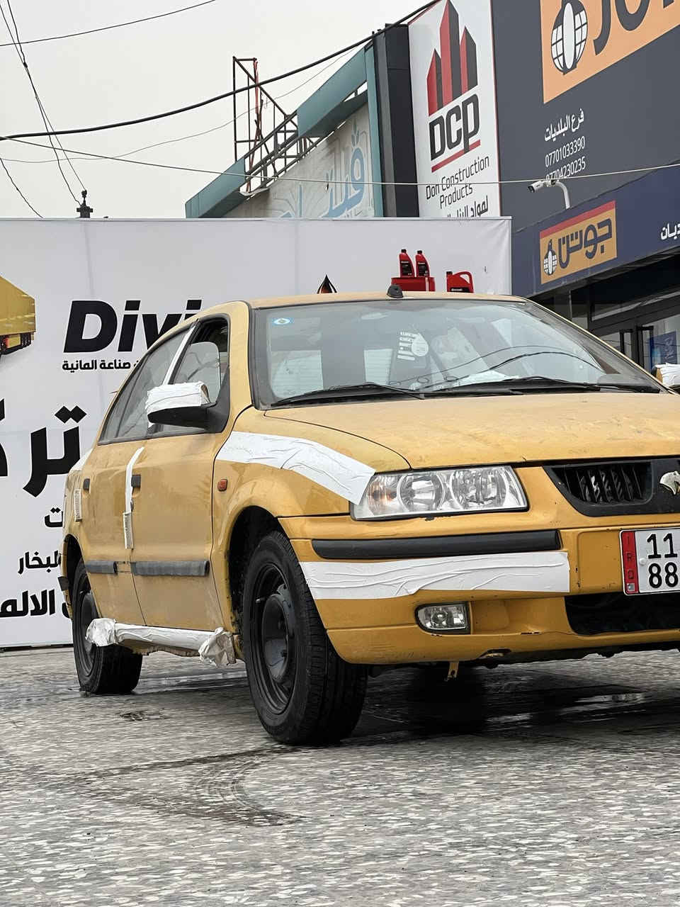 سلام عليكم سمند 2013 للبيع نضافة الكشر 80 ‎%‎كير جديد  محرك خير من اللة نصبتها حلوة تخم تاير جديد بس يرادلها ترتيبات مكان بغداد *********** سعر 39
