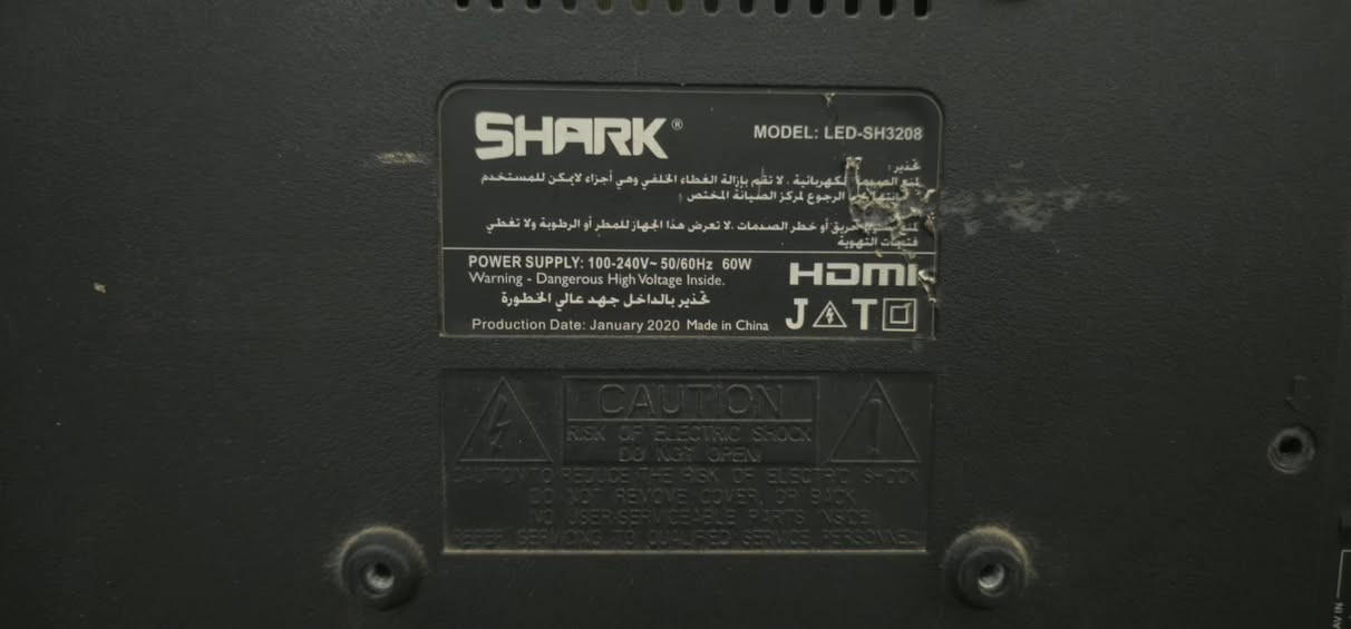 شاشة ماركة shark  نضام LED  شغالة 100%  لا تحوي ريموت السعر 65  الف العنوان بغداد _ مدينة الصدر ( حي السفير ) 
رقم الهاتف : ***********
