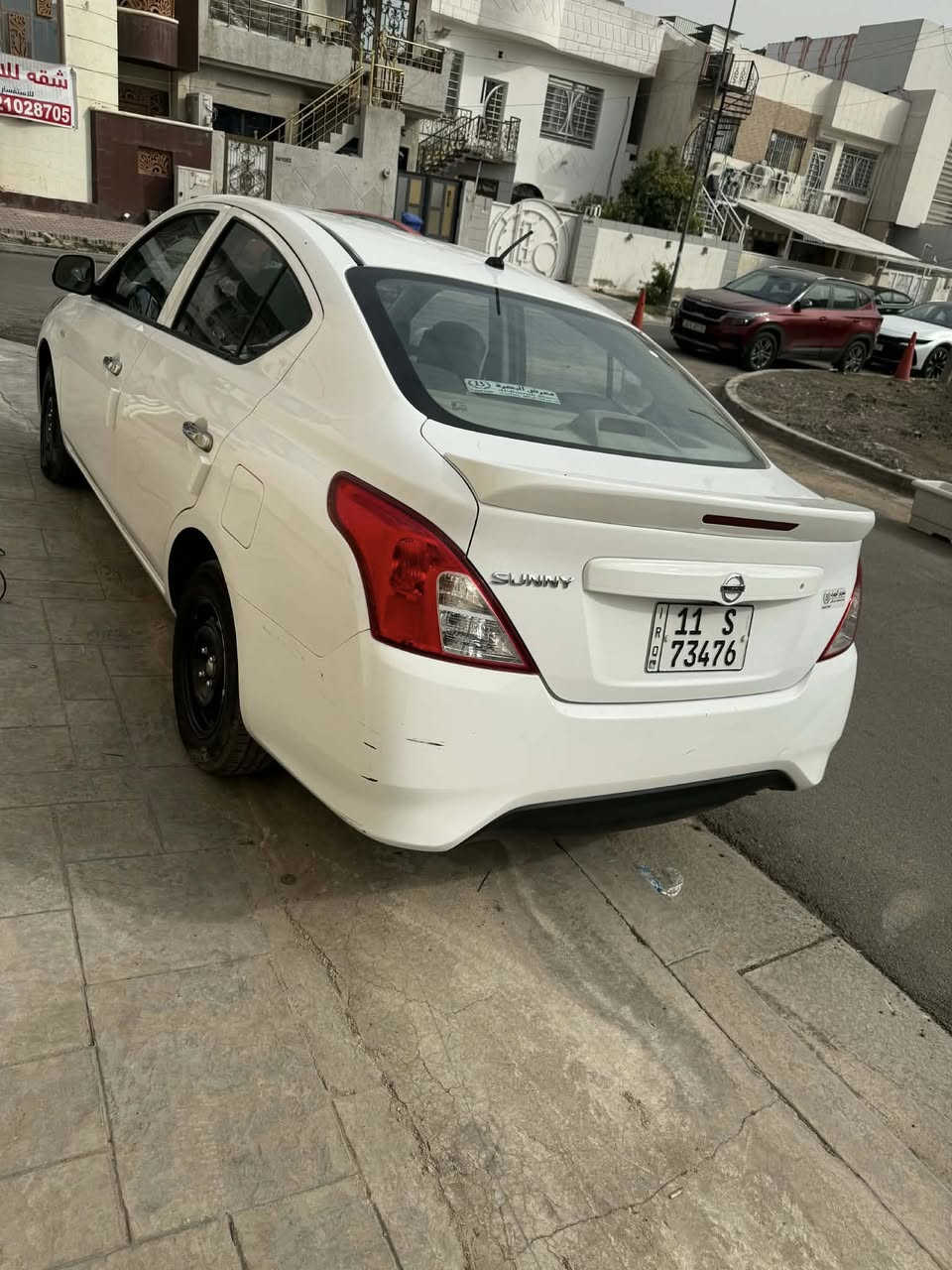 نيسان سني 2022 - لون أبيض مكفولة من كلشي!
السيارة بحالة ممتازة جداً، نظيفة من الداخل والخارج وما محتاجة أي صرف.
• كفالة (مكينة، كير، وشاصي).
• صبغ مابيها (مكفولة من الحوادث).
• ماشية: [36الف] كم.
السعر 120 
العنوان بغداد البلديات 
للمزيد من التفاصيل أو المعاينة، يرجى الاتصال على: [***********]
