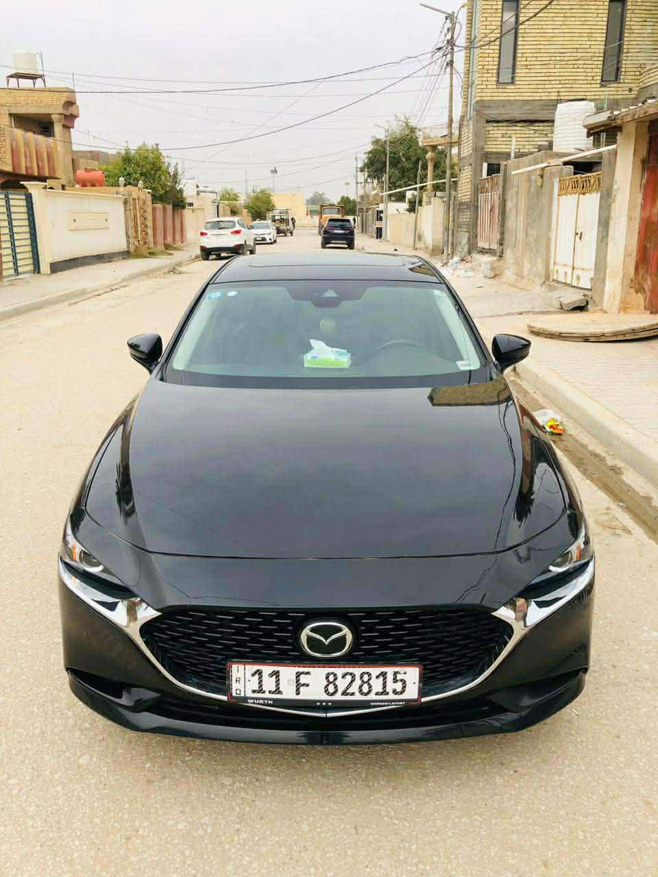 (  #بيع# او #مراوس  )
ياباني اصل
‏ MAZDA 3 ( SKYACTIV G )
الموديل  2023
مكينه SKYACTIV )2500 )المرغوب بدون تيربو 
انسى صرف بانزين
عداد الممشى  35  
لون  اسود 
رقم بغداد باسمي تحويل ثاني يوم 
سنويه لغاية 2030
فول مواصفات   ((  فئه بريميوم   ))
نضام وضعيه قياده سبورت 
عداد ديجيتال
دبل كزوز اكتف
نضام اوتو هولد بريك
هاند بريك بصمه 
ماوس تحكم شاشه يم الكير
بصمه تشغيل
فتحه سلايت روف
سستم سماعات 
دخول ذكي 
خاصيه القفل التلقائي 
مقاعد جلد 
مقاعد تدفئه 
تحكم مقاعد كهرباء 
اشاير مري
مري قلابه على بك
نقاط عمياء 
مانع تصادم 
مانع تزحلق 
رادارات محيطي امامي وجانبي وخلفي 360
تحكم ستيرن جهتين
تبريد شاشه لمس منفصل للسائق والراكب
مثبت سرعه 
ربط على السياره الأمامية 
جام اوتو امامي خلفي 
حساس عند الجتياز وجرس
نضام الايت اوتو 
لايت امامي لد زنون مع لد نهاري بلادي ياباني
الإضائه الداخليه لد زنون
بك لايت لد
ويل بلاك حجم 18

حادث امريكا 
جاملغ امامي مبدل 
وكلش قليل من البنيد 
باب السائق جان بي بارد وشخط هم شتغلته
رقم الهاتف *********** 
***********
