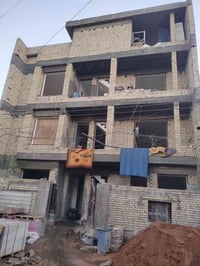 عندي بيت اربع طوابق لبخ تصفير استلام مهندس عنوان العمل بغداد بالخطيب  ...