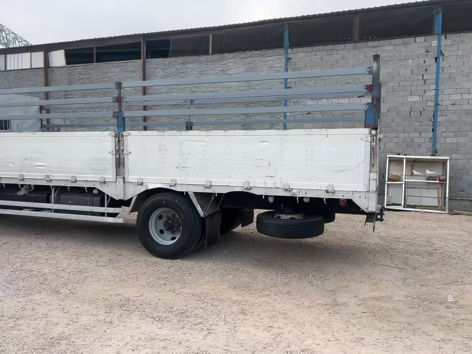 السلام عليكم للبيع هينو طيره زت وأي شاصي عريض 8متر بلادي مكينه جديده قماره جديده تخم تاير سنويه بسمي حدايه السياره 8 برغي تاير 22ونص جديده سياره شركه المكان بابل الحله السعر خاص ***********
