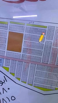 قطعه للبيع مقاطعه 3/10 مساحه 200متر  خدمات كامله رقم القطعه 12464 السع...