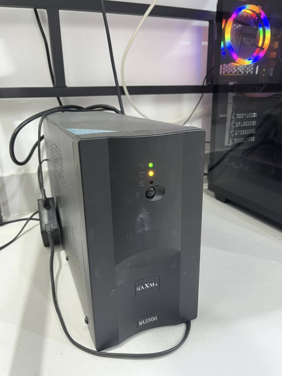 السلام عليكم PC للبيع المواصفات مرفقه بالصور ادناه مع صور للجهاز رايده هو و غراضة كاملة ( كيس + شاشة + UPS + ميز و كرسي ) ب 1,450,000


**إذا كنت صاحب هذا الإعلان وتريد حذفه لأي سبب، رجاءا أرسل رسالة إلى الدعم الفني**