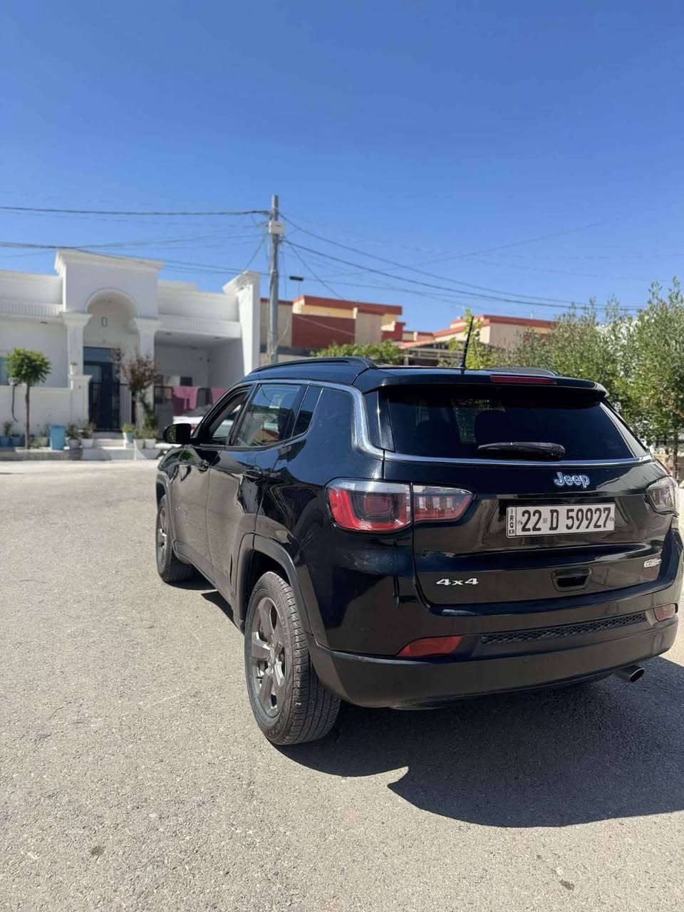 جيب كومپاس  ٢٠١٨(4×4)ده بل اكسل
ره قه م هه ولير سه نه وي نويه تا ٢٠٣٠  به ناو خومه 
بريك به سمه/گيچ اليكتروني سپورت//به سمه//شاشه ئاي پاد//تعديل سورعه//سوكان فوليوم //ده بل اكسل// ئؤتؤ ستؤپ//ئؤتؤ تراكشن//سه نه وي تازه تا ٢٠٣٠//  چوار تايه ي نوي//يه ك ده رگاي دواوه لاي سايه ق بوياغه بي ژوري //پيش و پشت كه پسه//ئيرباگ سيسته م به شه رت..!
گير و مه كينه به شه رتي فيته ر خرامه و به ناو كردن به شه رت 
توند و تولي هه موو گياني به شه رت
سعر (128$) معامله 
شوين رانيه(***********)
