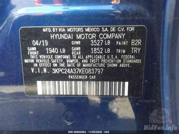 السلام عليكم ورحمة الله 
اكسنت موديل ١٩ سيارة نقصهة درع المحرك واعتقد اذان فقط والحمد لله ١٢٢ مكاني بغداد حي الجهاد
***********
