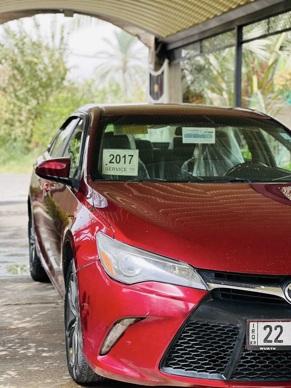 كامري 2017 
رقم أربيل دولي 
أمريكي كلين مكفوله SE
مكفوله السياره من الصبغ 
السياره نظيفه حيل 
السعر 175 وبيه مجال 
***********
