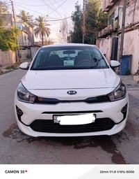 كيا ريو ١٩ s امريكي ضرر ربع البنيد وشبر بارد بجنطة سونار عدد٢ بيه مرفق...