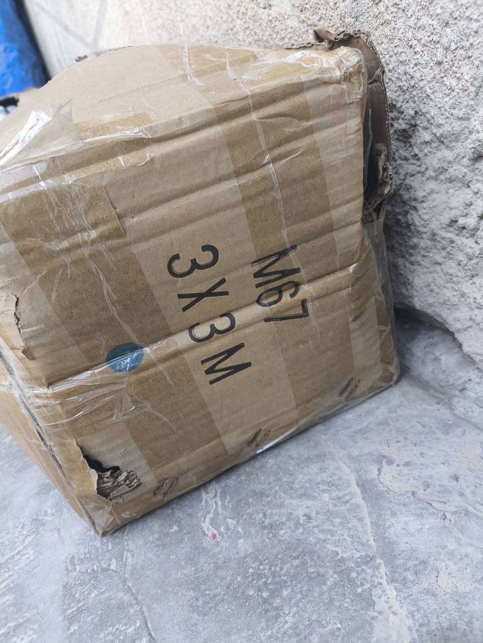 کەپر 3x3 M لۆک تەنها کارتۆنەکەی دڕاوە
نرخی: 90 هەزار و مەعامەلە
ڕەقەم تەلەفون :  ***********
بۆ داواکردن نامە بنێرە یاخود تەلەفون بکە
