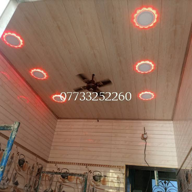 مستعدون العمل كافه انواع الديكورات وسقوف ثانويه وجدران بلاستك الاستفسار ***********
