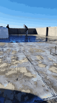 بسم الله الرحمن الرحيم والصلاة والسلام على رسول الله صلى الله عليه وسلم تم بعون الله تعالى انجاز عزل سطح عماره الأخ خلدون إبراهيم في قضاء القائم بمادة الروف كارد عازل حراره رطوبه وماده مصلب ايزو فلكس الاسمنتيه معالجه تشققات ومناطق تخسفات من شركه ايزوبيت كل الشكر والتقدير والاحترام مكتب الرائد بأدارة الأخ رائد ابومعن مدير شركه تجهيز مواد الإنشائية تحت إشراف #مكتب بيتي الهندسي /للاستفسار الاتصال على الأرقام التاليه *********** /*********** /او وتساب
